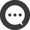 chat bubble logo